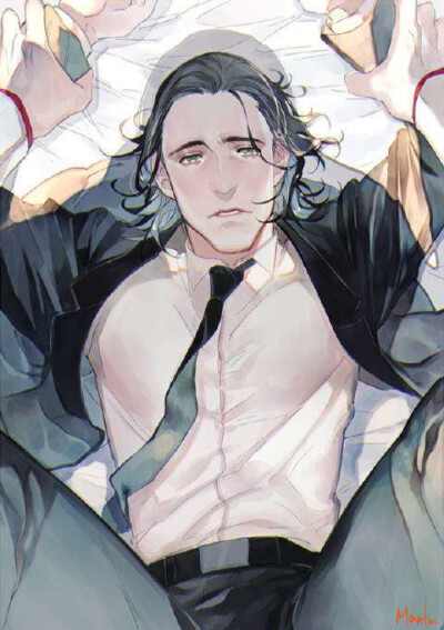 loki 锤基 西服play