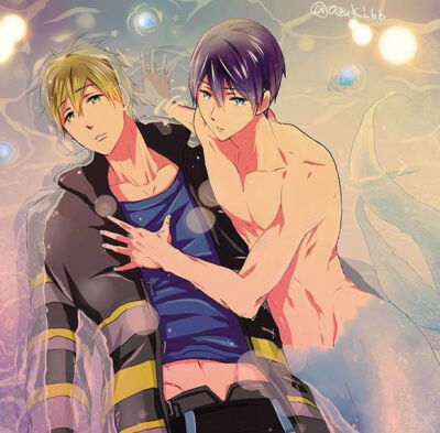 free!男子游泳部