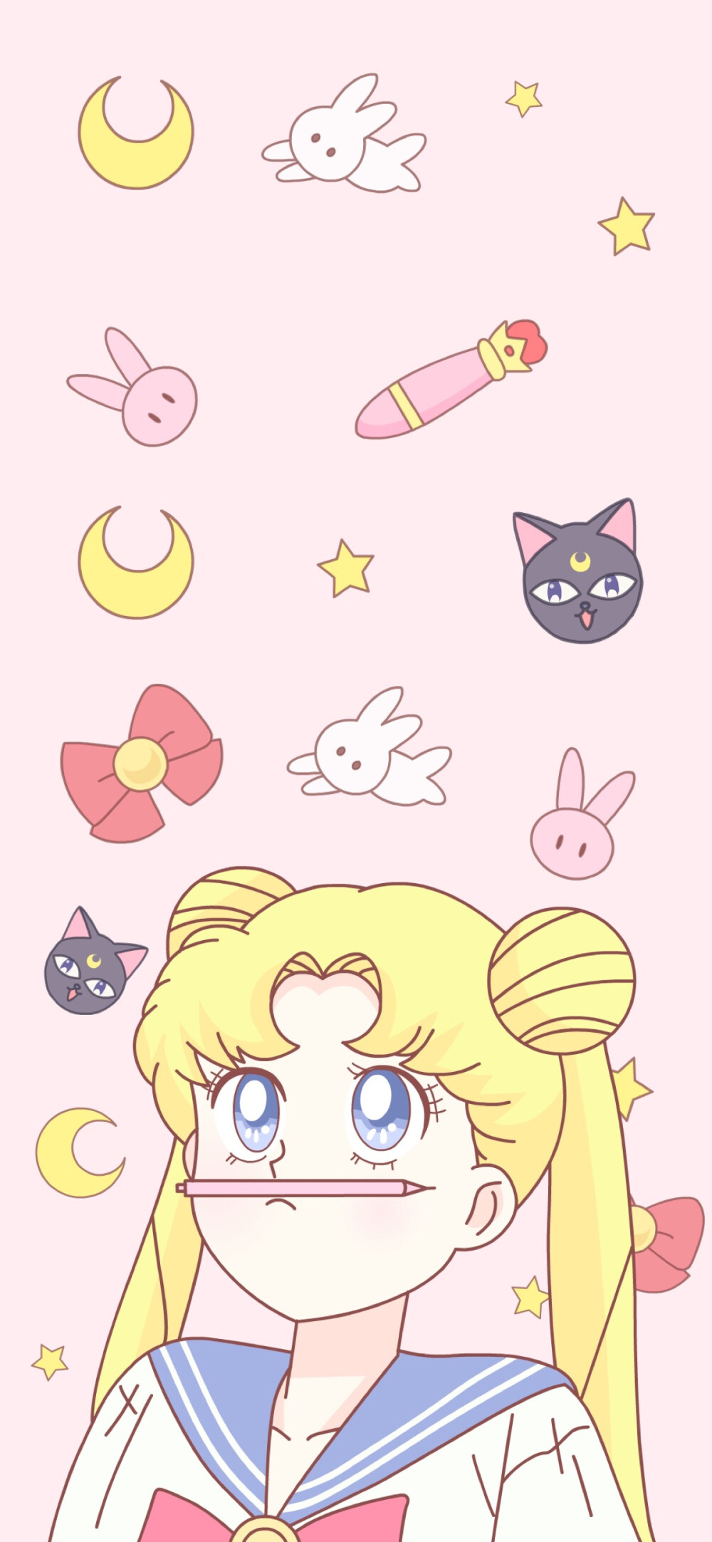 iphonex美少女战士壁纸