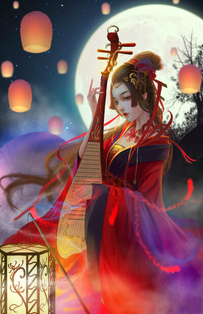 (古风美人) 绘师:淑湘婷