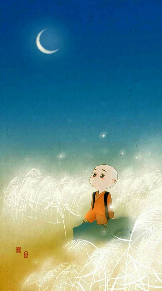 小和尚 壁纸