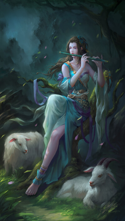 (古风美人) 绘师:mrchaos
