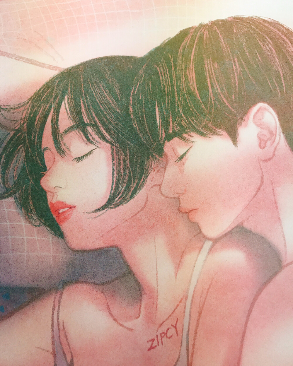 韩国插画家zipcy梁世恩