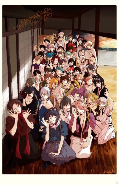 刀剑乱舞圣诞全员