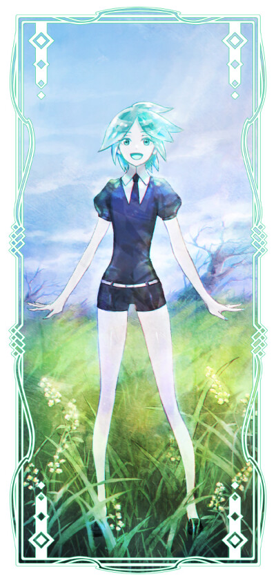 宝石之国 磷叶石 法斯画师=az_rei id=66602511