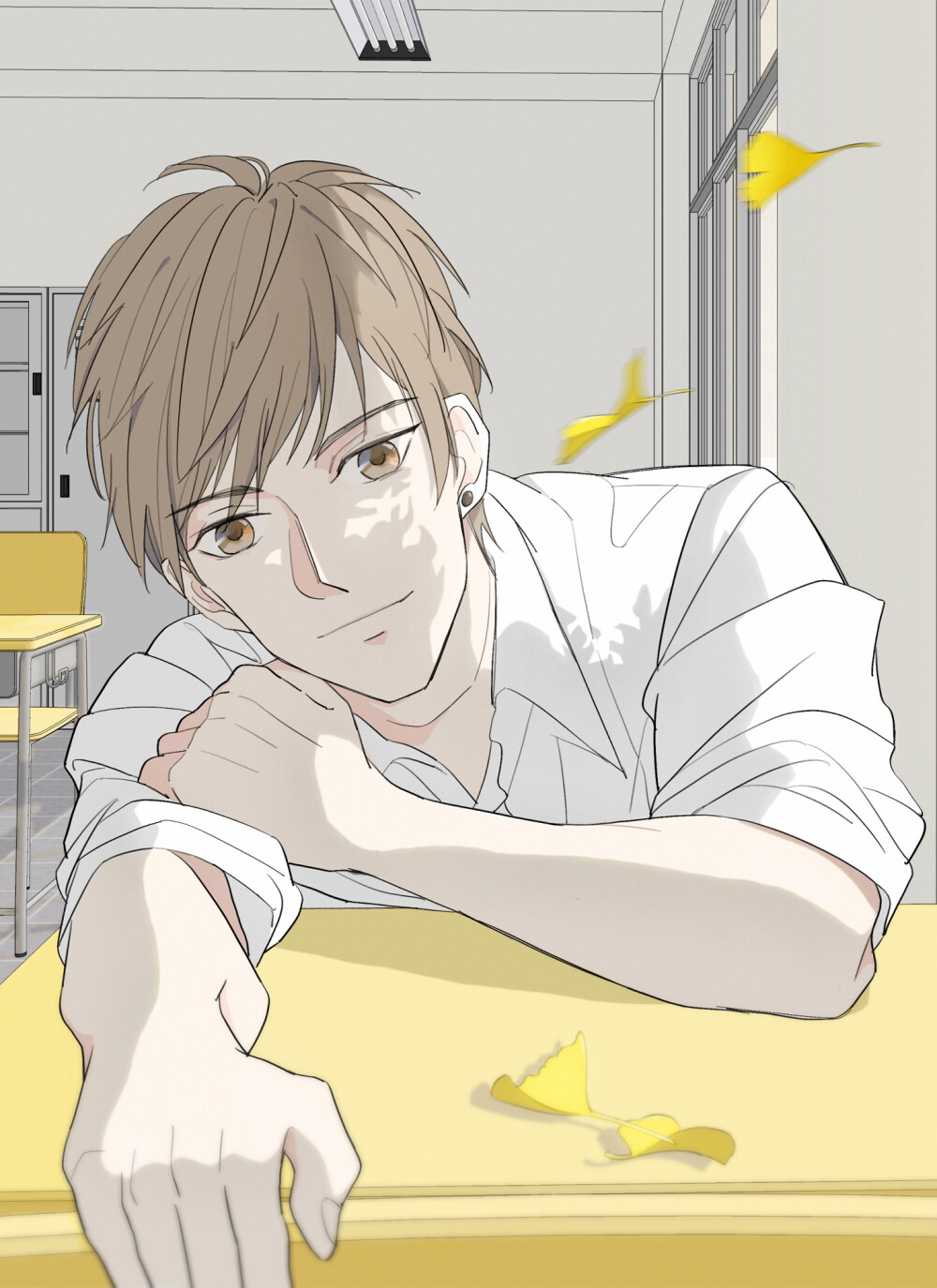 恋与制作人 白起 饭绘(cr:lag_seeing)