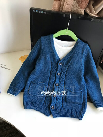 男童棒针开衫