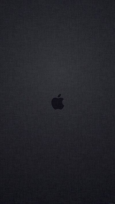 苹果标志深色质感壁纸图片
