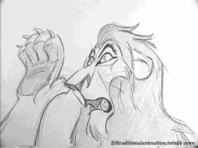 迪士尼的动画艺术手稿,手绘的年代.