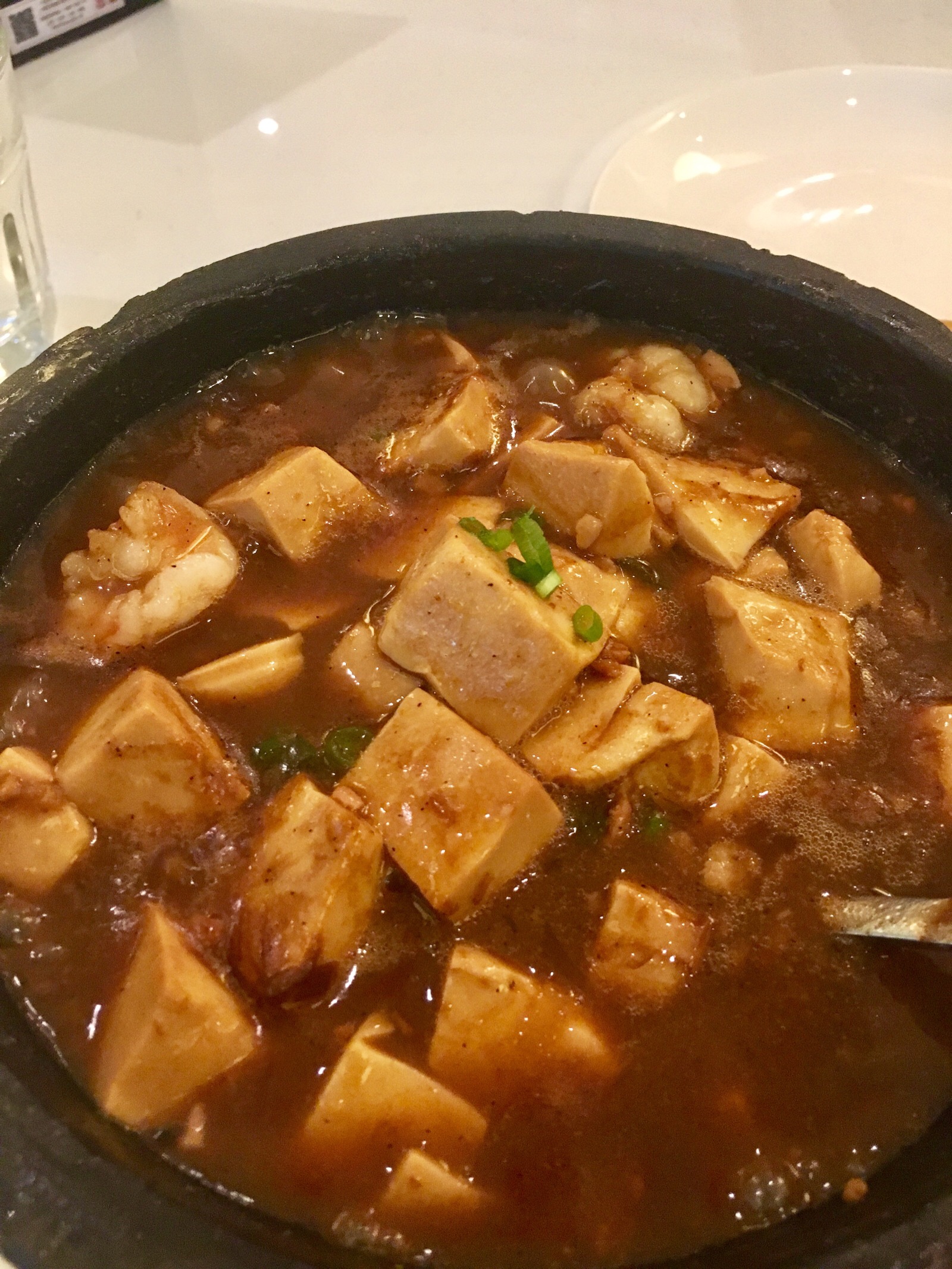 砂锅虾酱豆腐图片