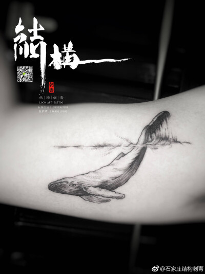 鲸鱼 纹身