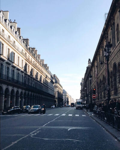法国巴黎街头