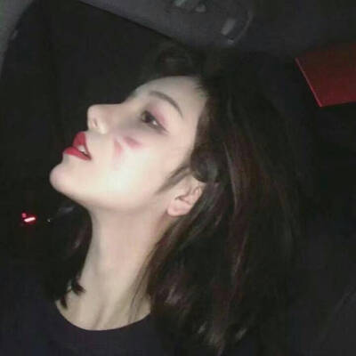 女神侧脸头像