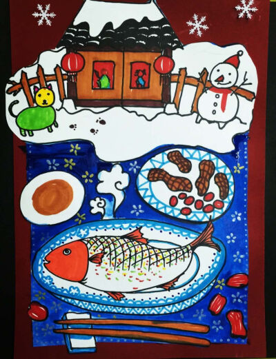 年味插画