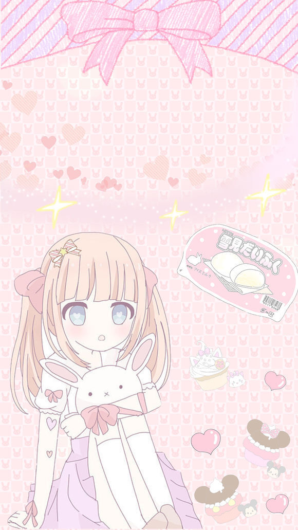 软萌少女心系列手机壁纸78少女头像