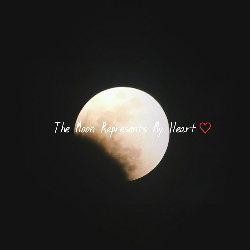 月亮代表我的心美图图片