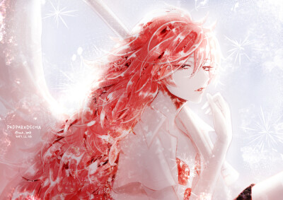 宝石之国 帕德玛刚玉 绘师:森乃ばんび(pixiv id=1120945) 本作品