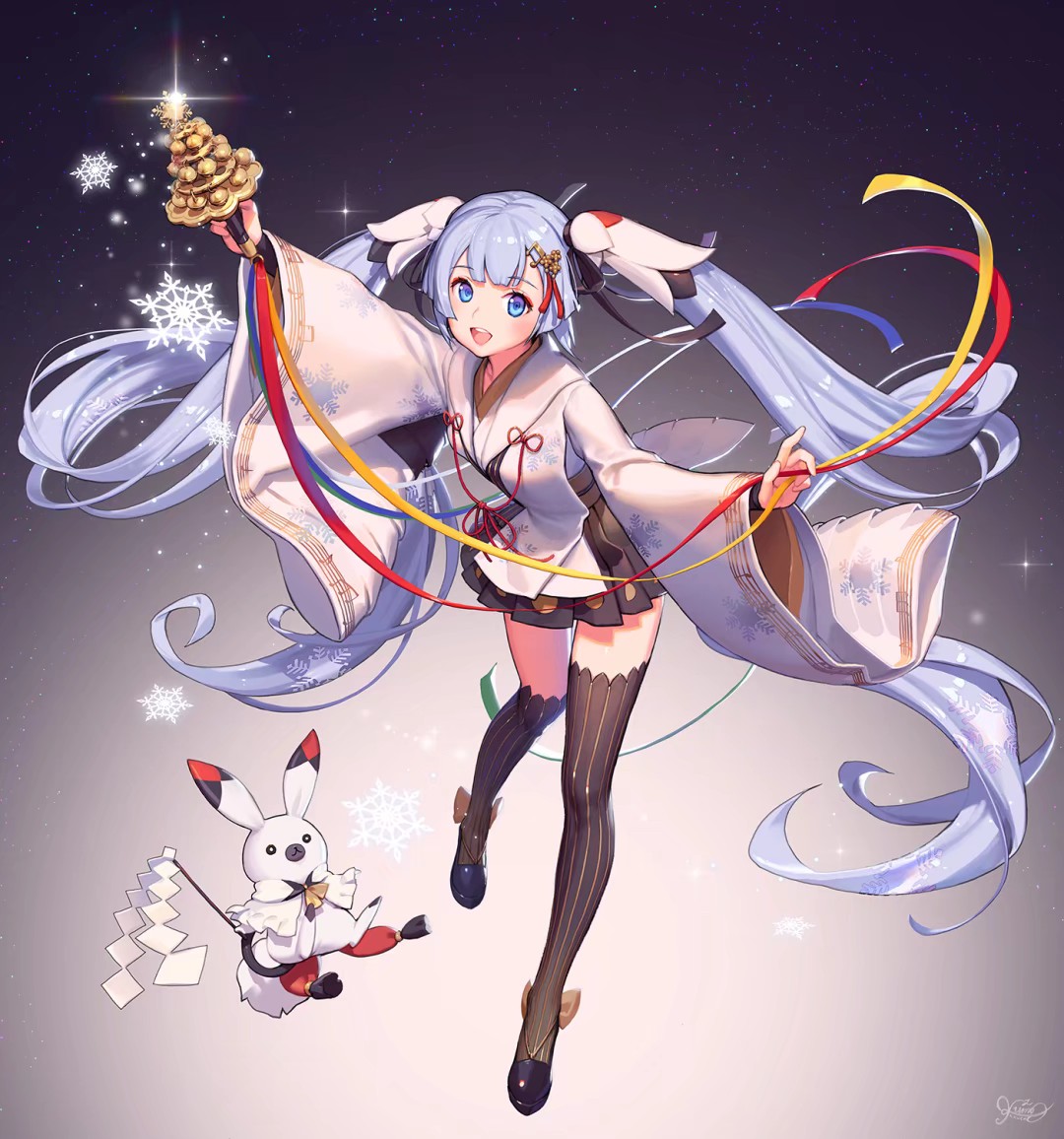 雪初音2018人设图图片