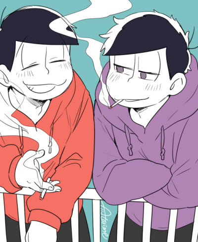 阿松 小松 一松 パーカー松