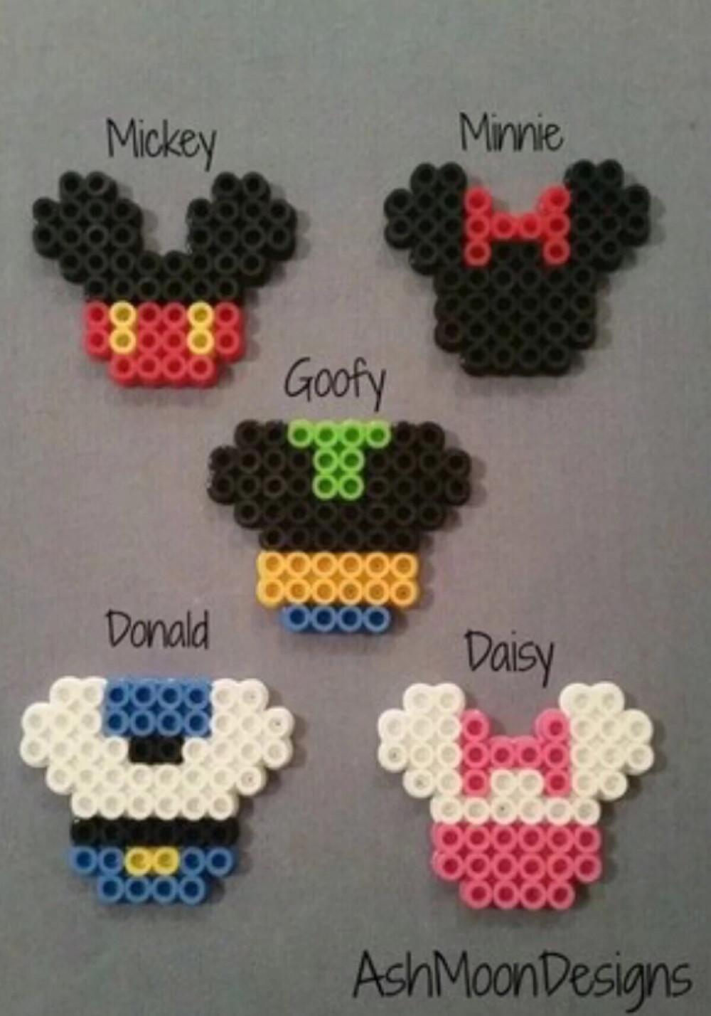 拼豆迪士尼头像