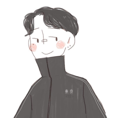 帅气极简动漫男头
