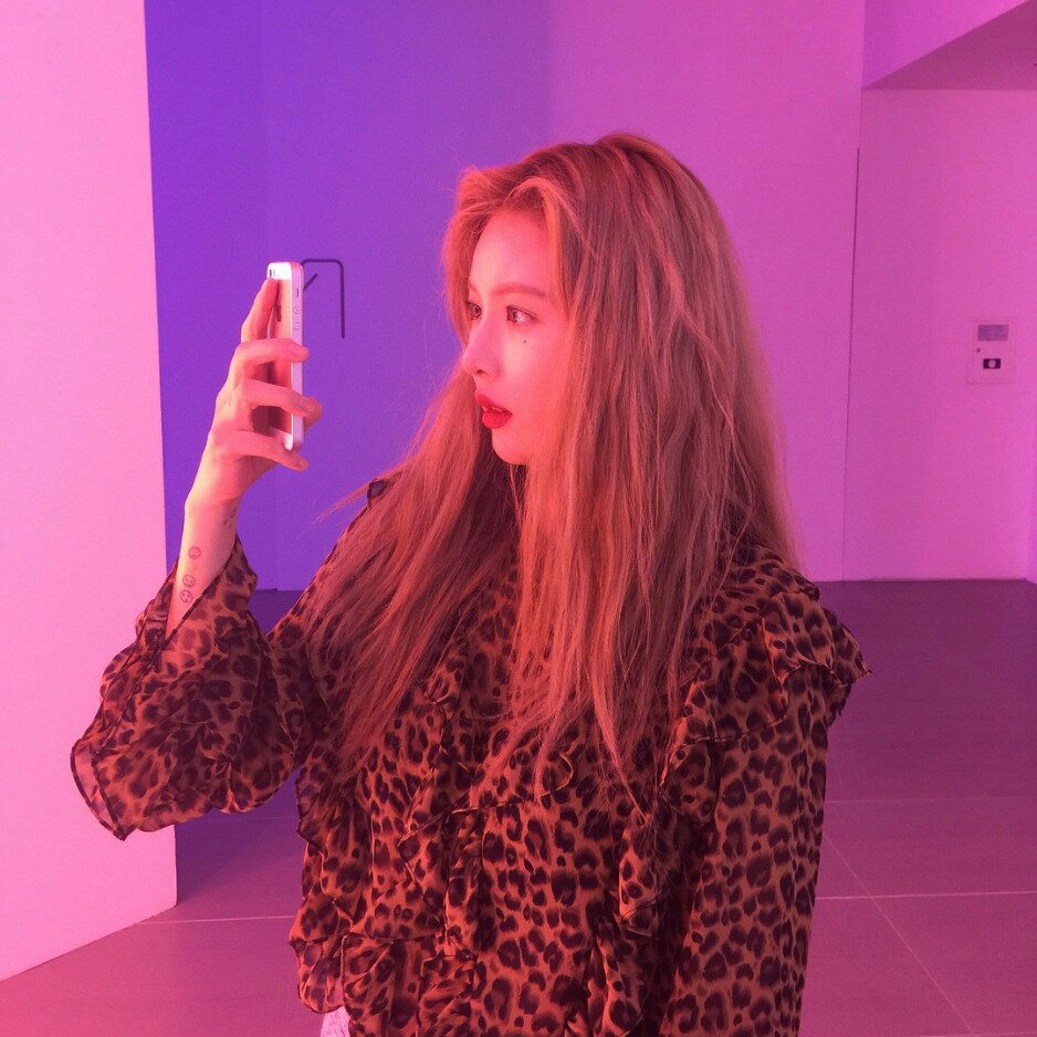 韩国女爱豆头像 金泫雅hyuna