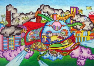 科学幻想画