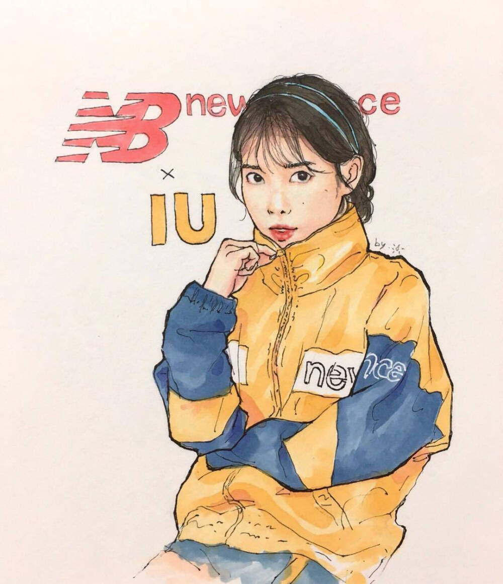 iu李知恩 饭绘cr.sunrise0lee