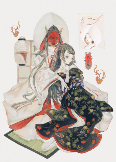 p站画师 夜汽车 作品【侵删致歉】天邪鬼