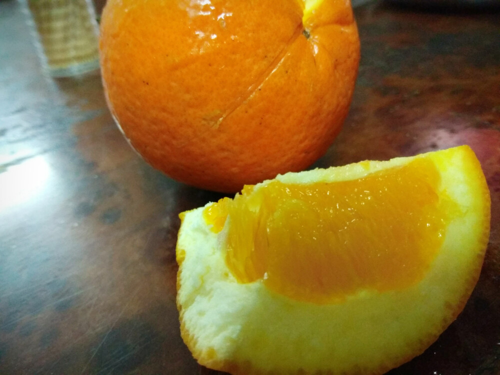 2018/2/19 一个皮很很很厚的橘子,真是好面子呢