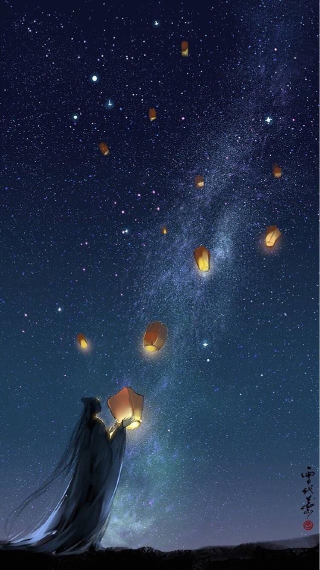 古风景色 星空 - 堆糖,美图壁纸兴趣社区