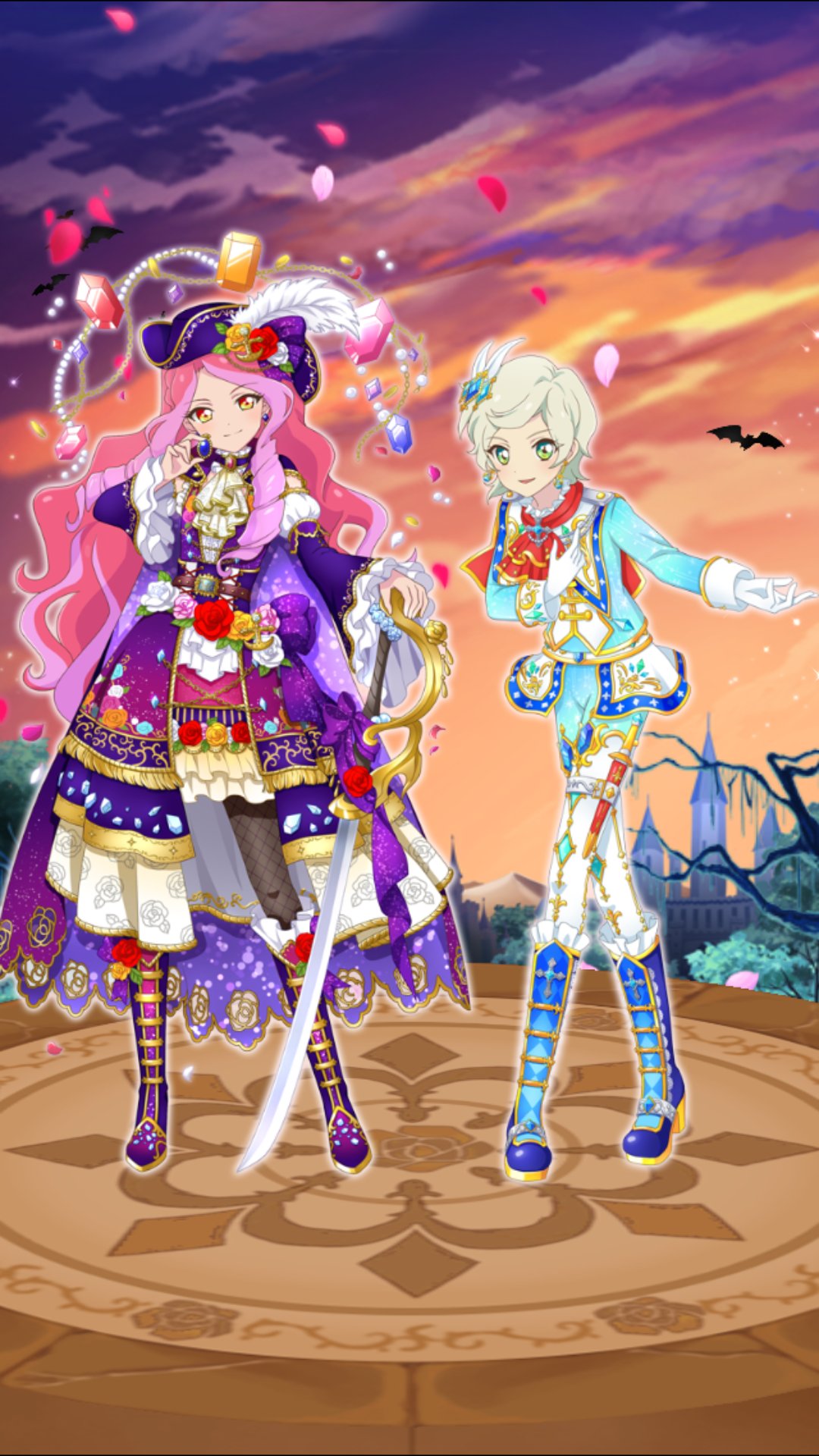 艾尔莎福特 骑咲怜 偶像活动stars 立绘