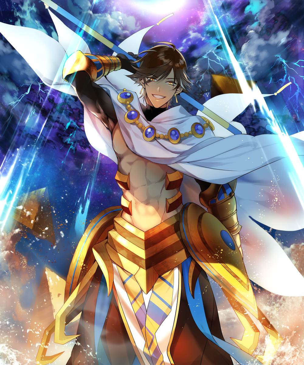 fate/grand order 太阳王 拉美西斯二世 奥兹曼迪亚斯 绘师:双叶はづ