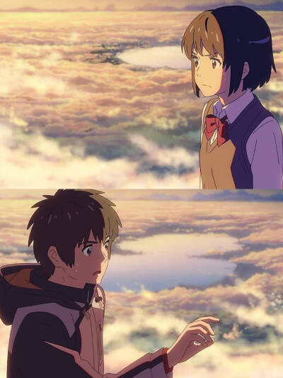 三连拍壁纸#无水印#高清# #你的名字#动漫壁纸