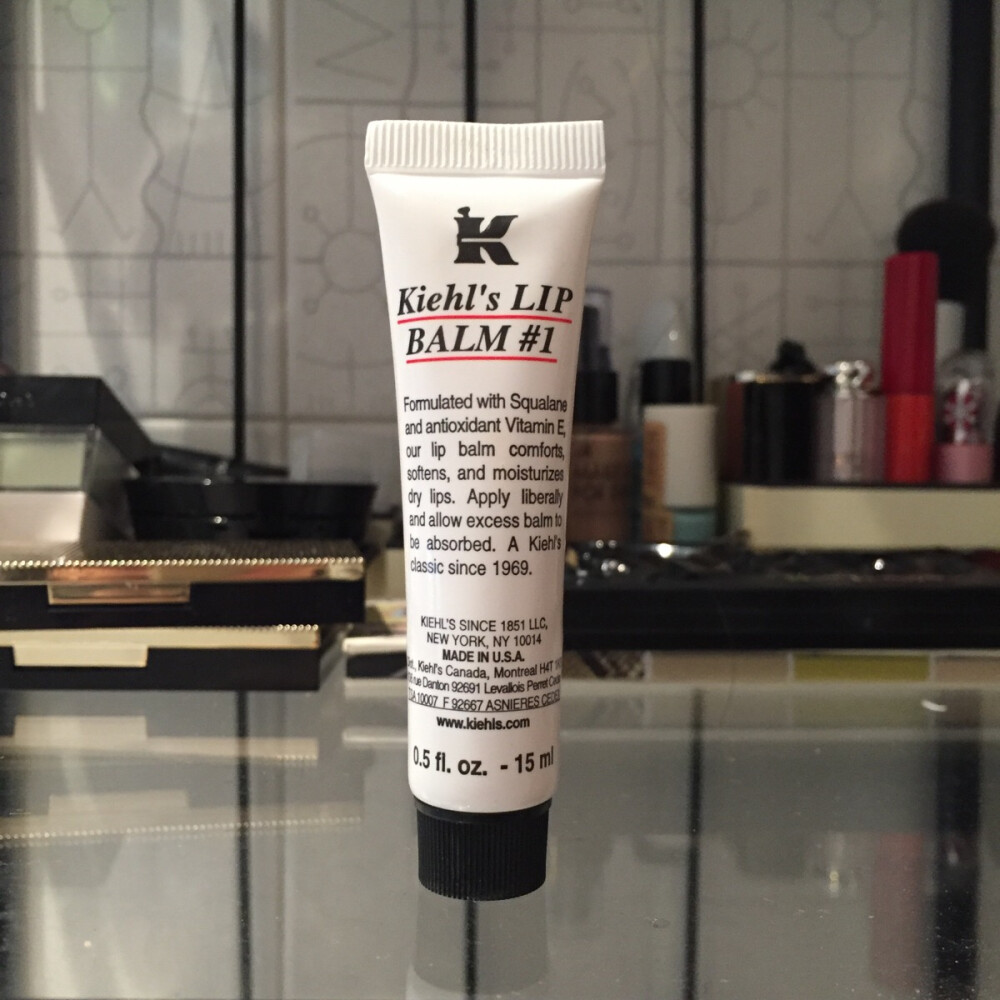 kiehls lip balm#1 唇膏