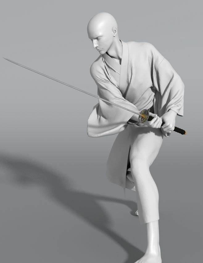 [cp]#绘画参考# 人体动态,武士刀,打斗pose∑( °△°|||) [/cp]