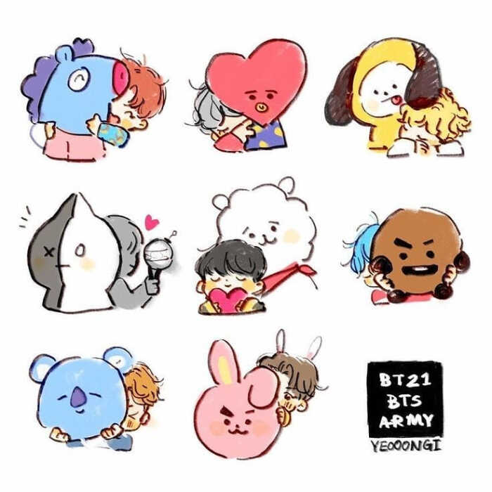 van koya rj shooky mang chimmy tata cooky