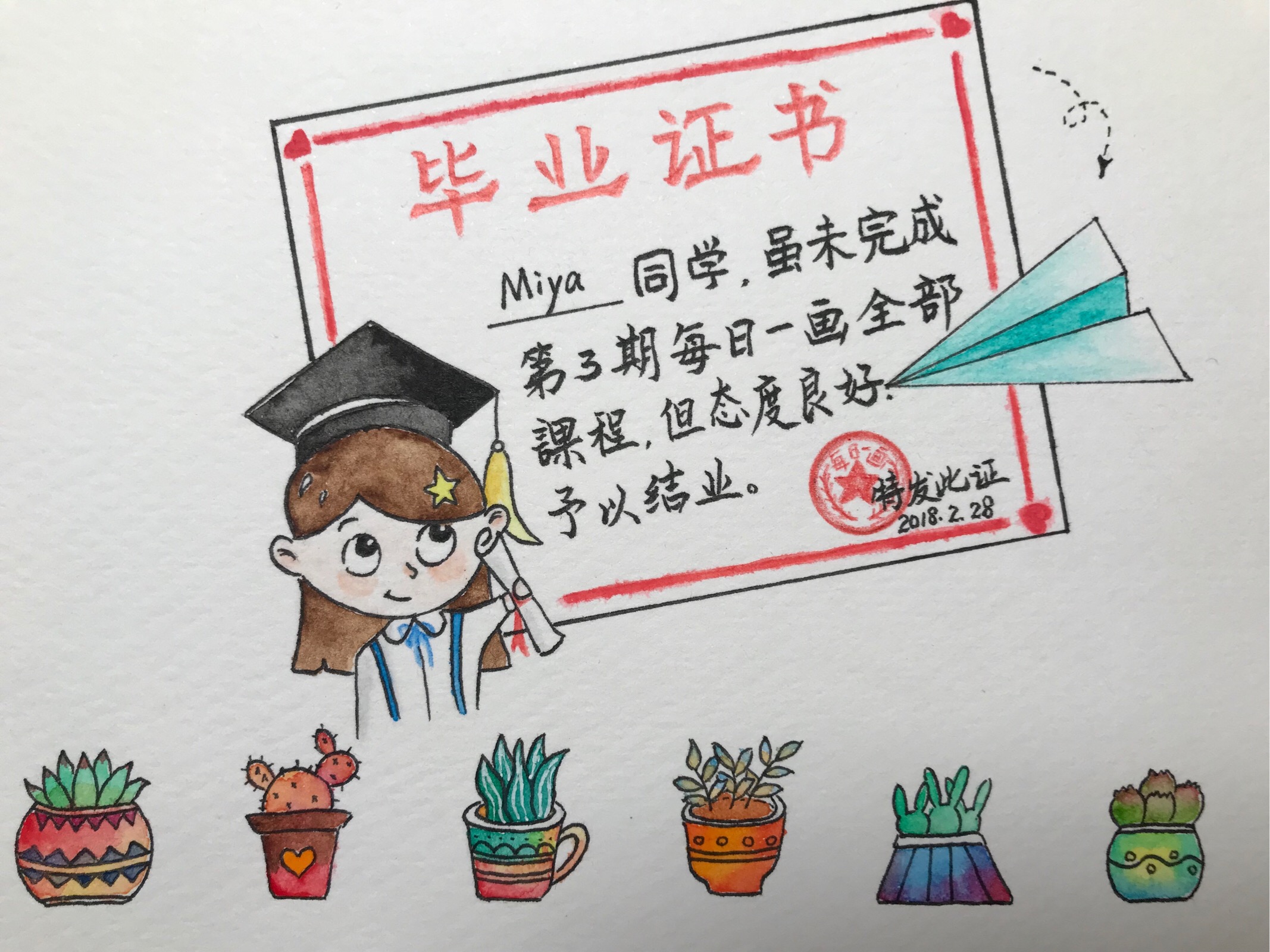 2018/2/28 三期结业