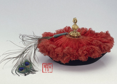 【双眼花翎朝冠】