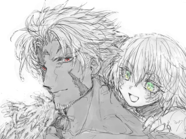 fgo 源自p站 转侵删 贝奥武夫 杰克
