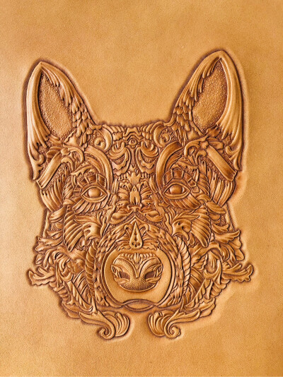 工作室皮雕作品