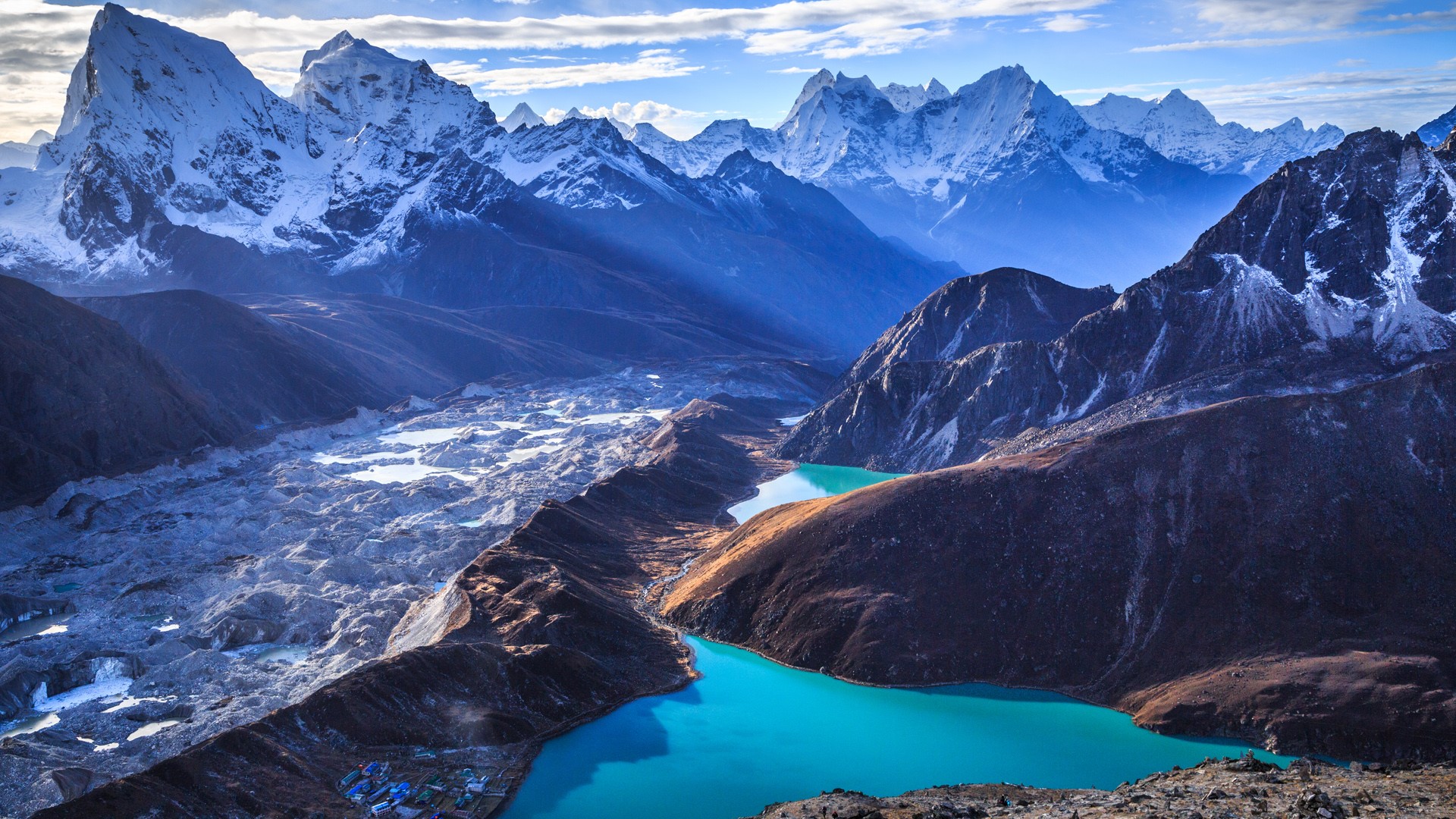 喜马拉雅山 实景图片