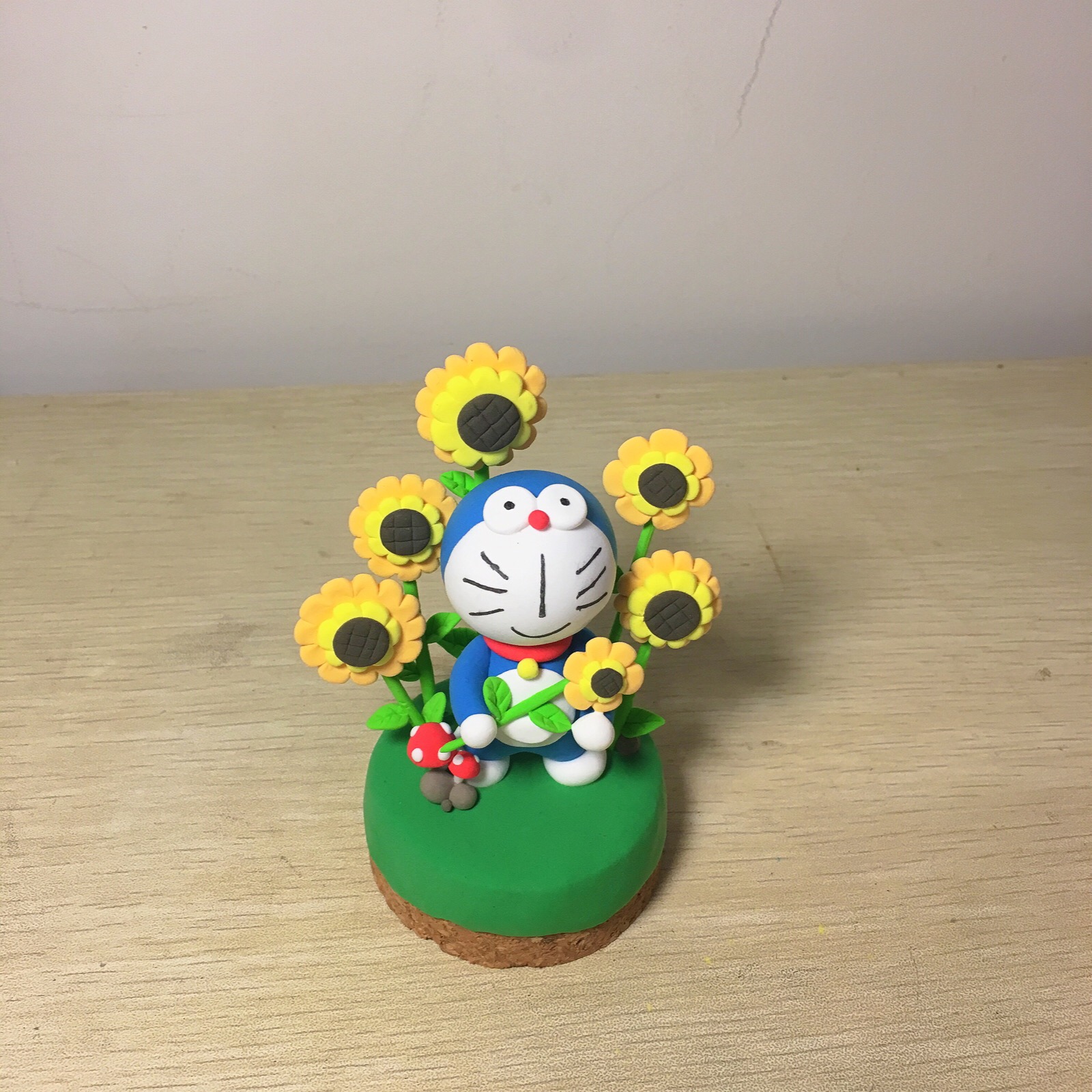 蓝胖子超轻黏土小场景