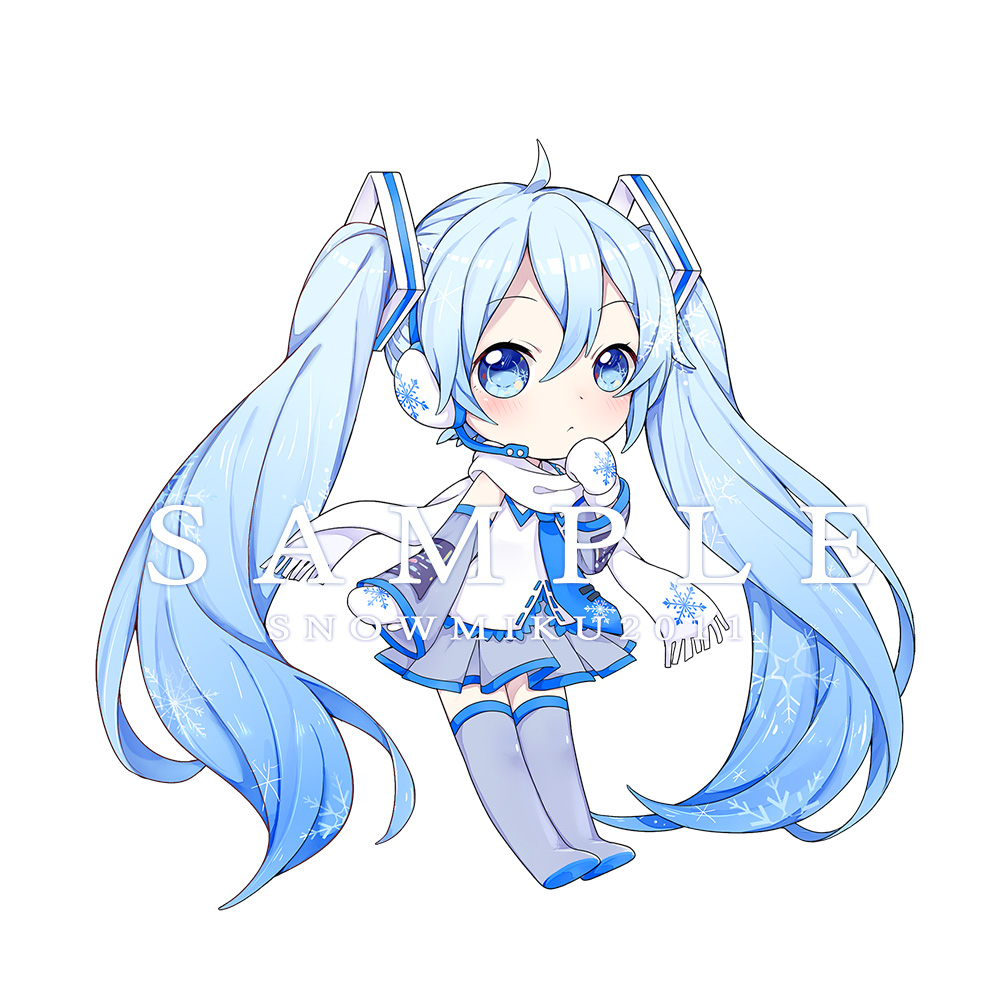 雪初音未来头像图片