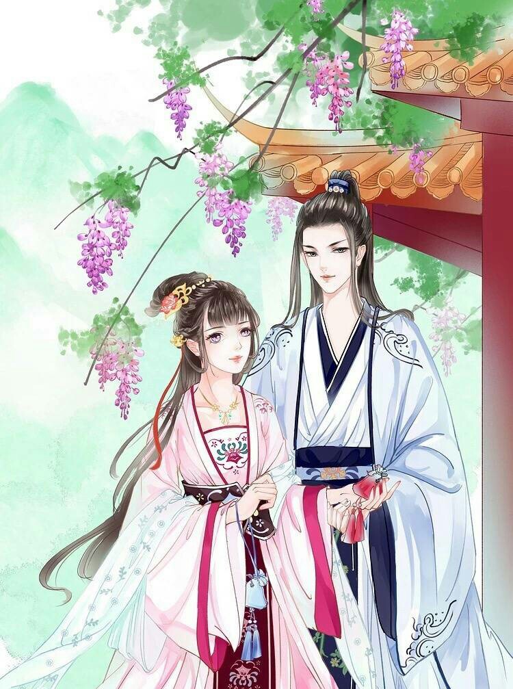 古风头像女头丶男头丶情头手绘画中仙儿