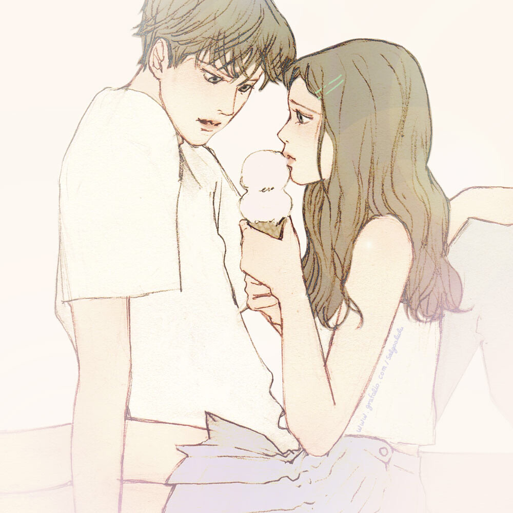 韩国插画师salgoosalgoolulu