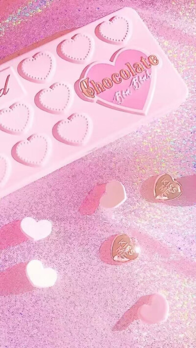 粉色壁纸少女心糖果图片