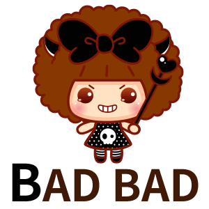 可爱摩丝摩丝讲英文表情～bad bad