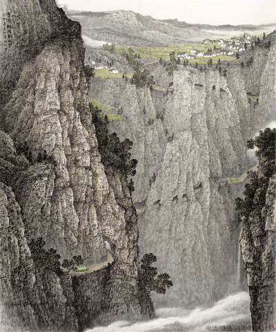 王洪涛(红涛,1976年生,河南禹州人,毕业于清华大学中国画高研班.