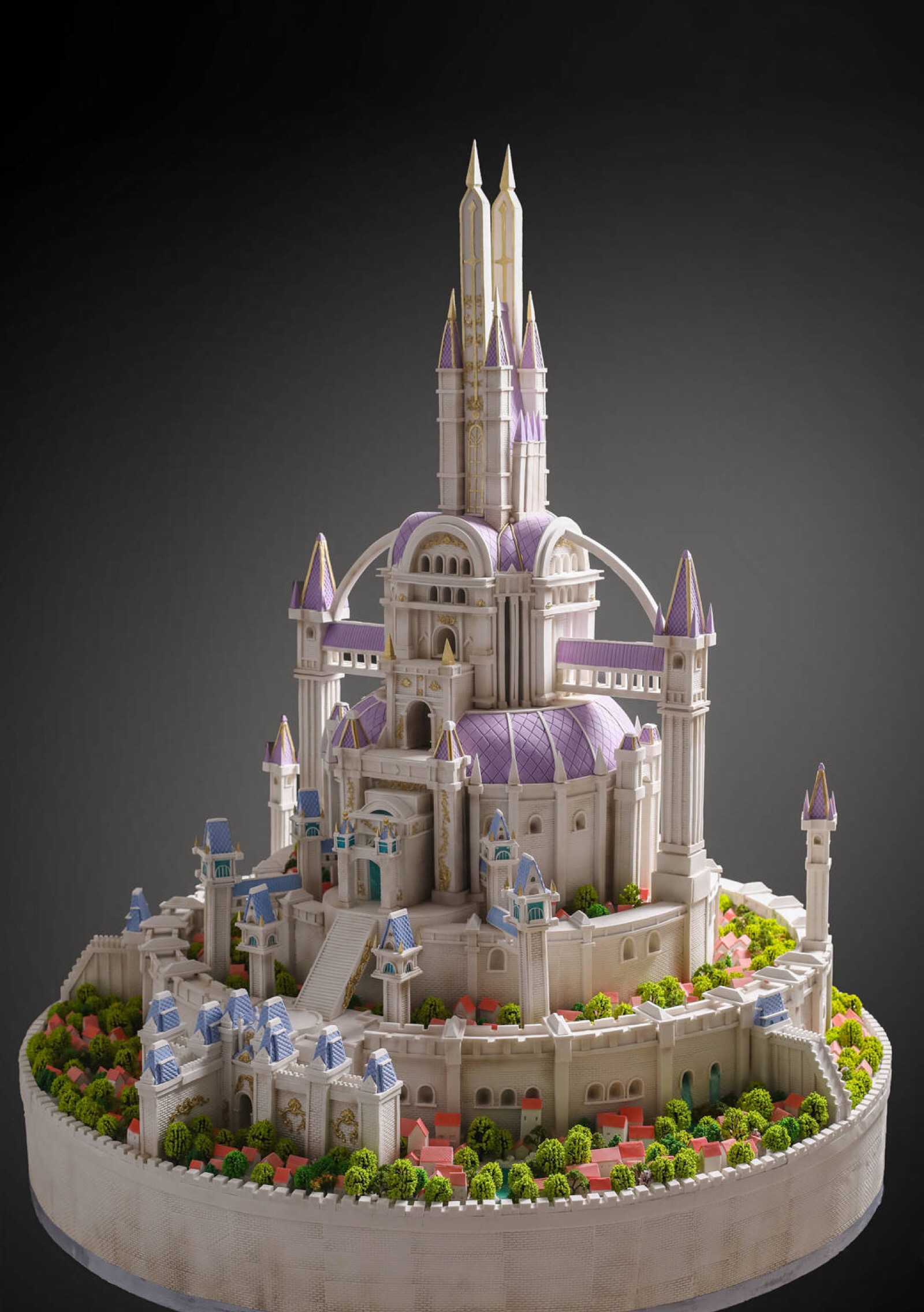 城堡蛋糕高清图片